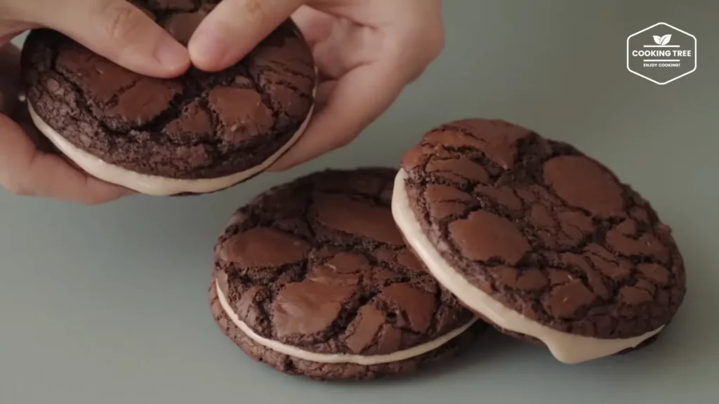 Brownie Sandwich Cookies Recipe Cooking tree