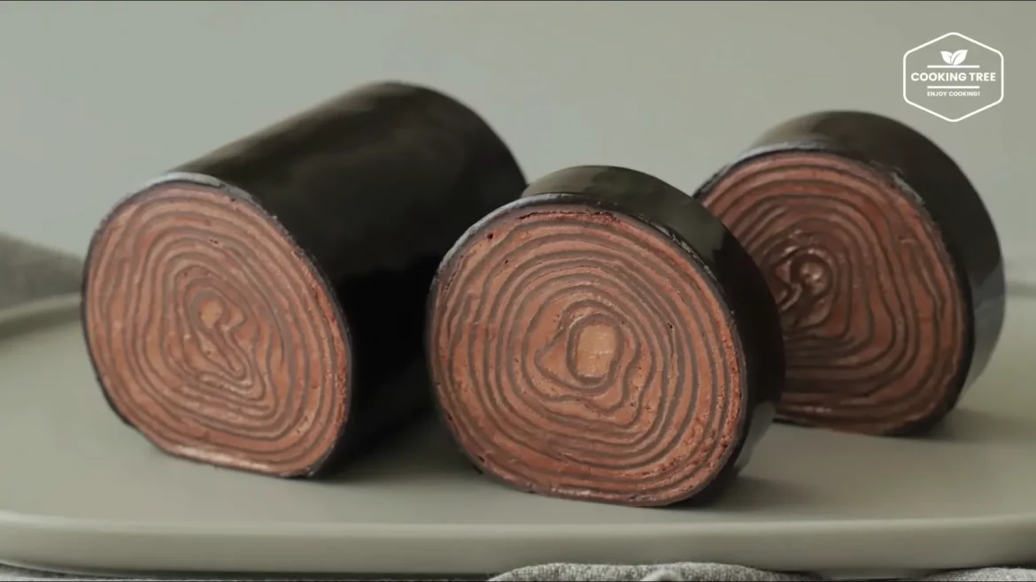 Chocolate Crepe Roll Cake Recipe Mirror Glaze Cooking tree Chocolate Crepe Roll Cake Recipe Mirror Glaze Cooking tree