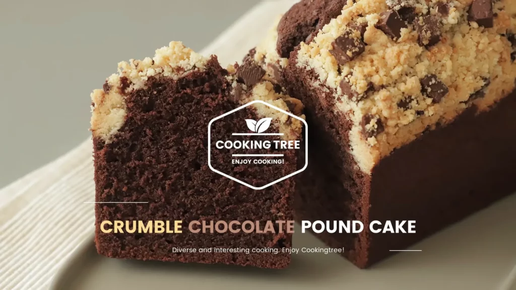 Crumble Chocolate Pound Cake Recipe Cooking tree