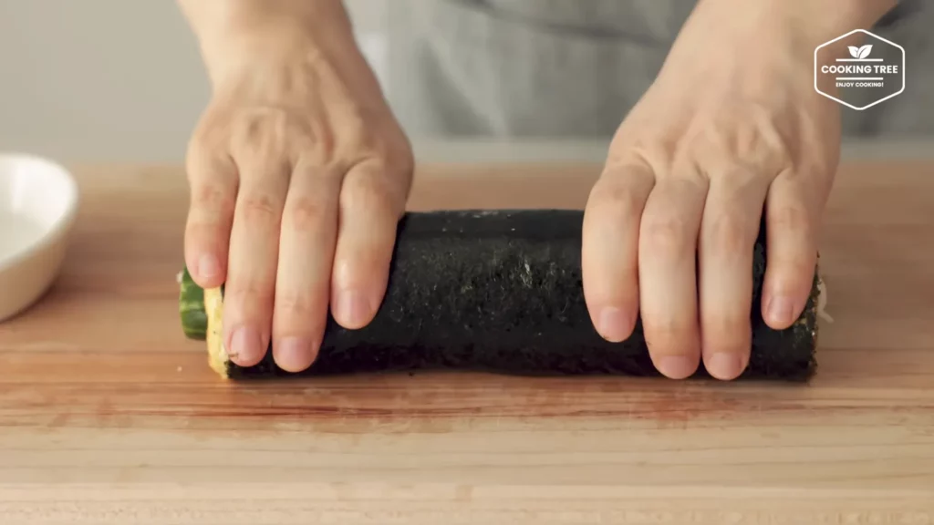 Cucumber Egg Tofu Gimbap Recipe