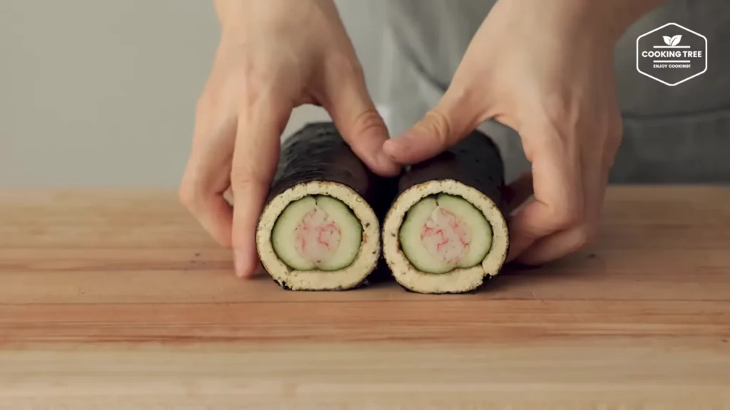 Cucumber Egg Tofu Gimbap Recipe