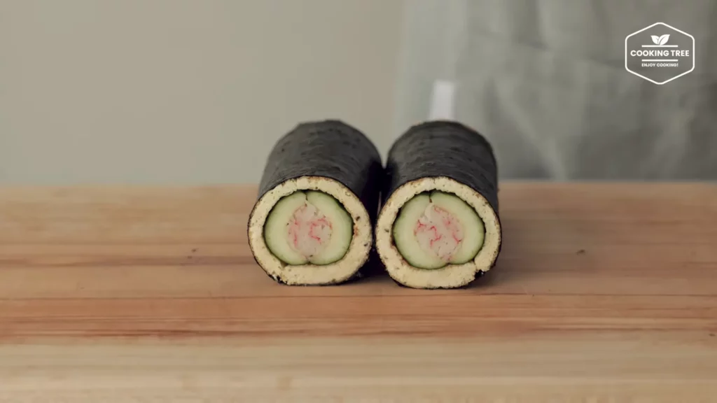 Cucumber Egg Tofu Gimbap Recipe