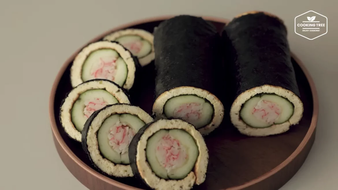 Cucumber Egg Tofu Gimbap Recipe Cucumber Egg Tofu Gimbap Recipe