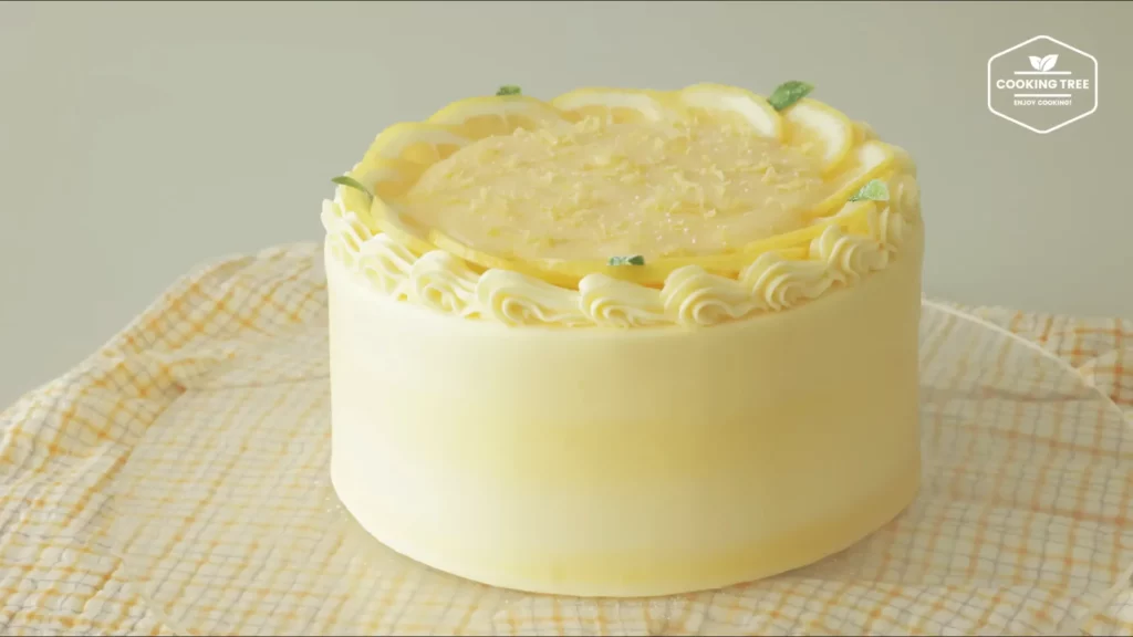 Green Tea Lemon Cake Recipe