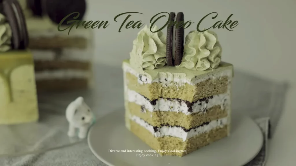 Green Tea Oreo Cake