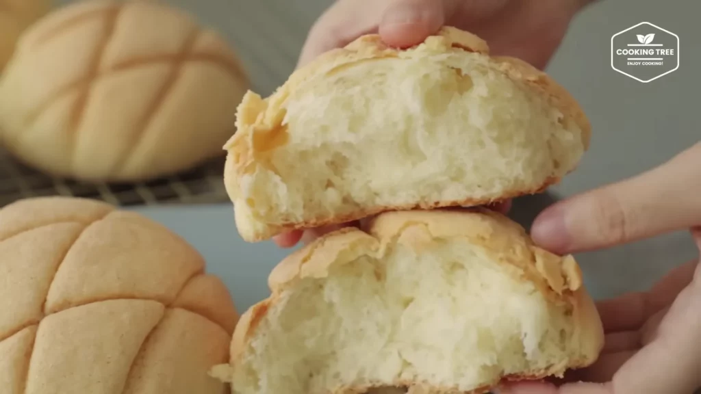 Melon bread Melonpan Recipe Cooking tree