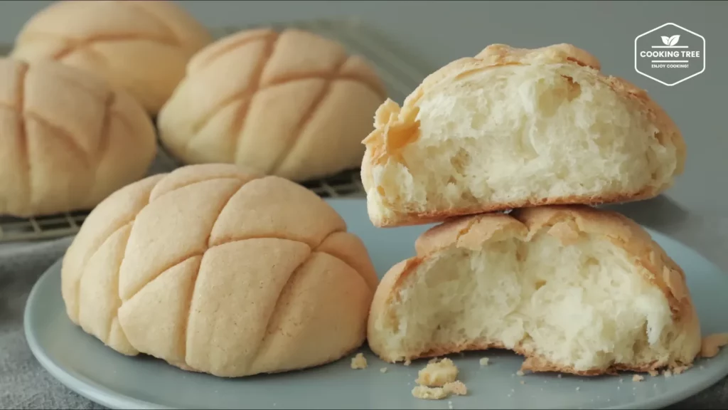 Melon bread Melonpan Recipe Cooking tree