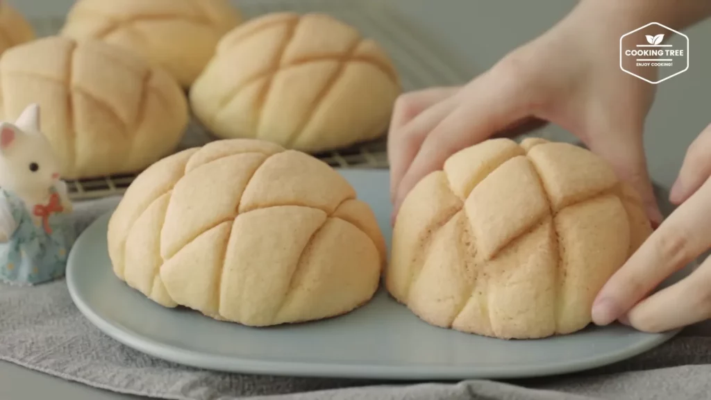 Melon bread Melonpan Recipe Cooking tree