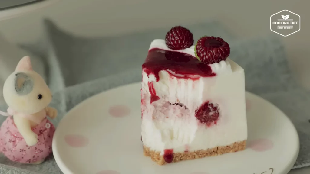 No Bake Raspberry Yogurt Cheesecake Recipe