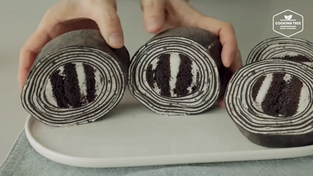 Oreo Crepe Roll Cake Recipe