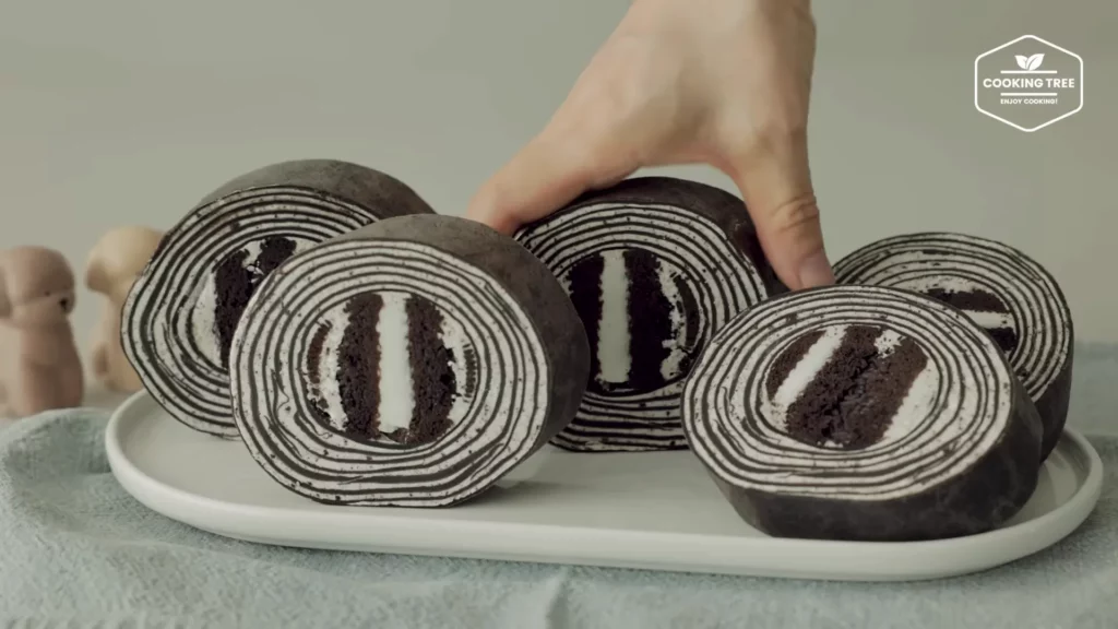 Oreo Crepe Roll Cake Recipe