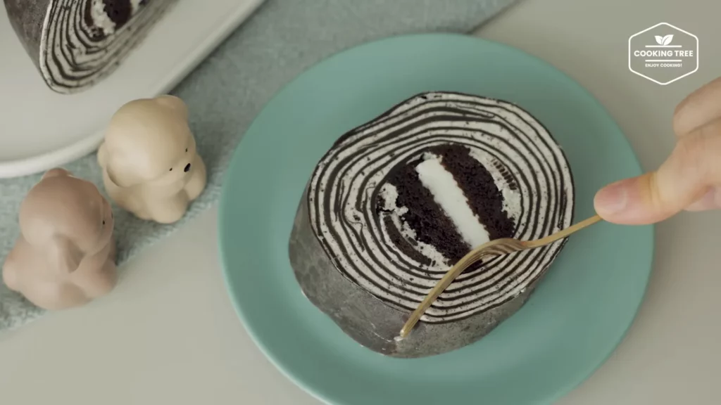 Oreo Crepe Roll Cake Recipe