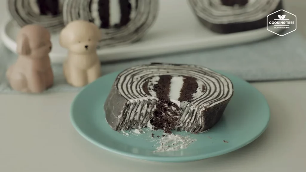 Oreo Crepe Roll Cake Recipe