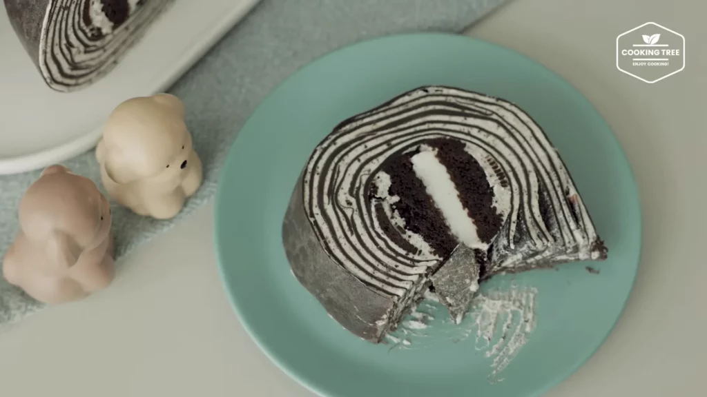 Oreo Crepe Roll Cake Recipe