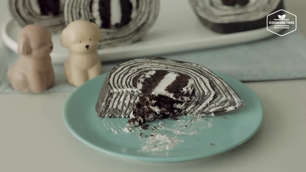 Oreo Crepe Roll Cake Recipe