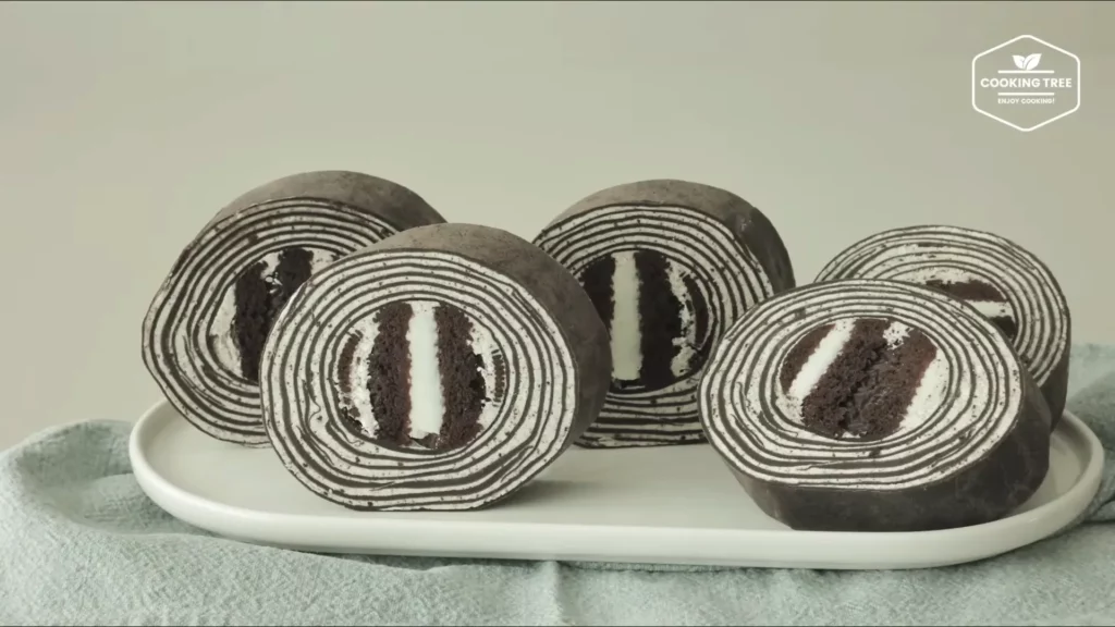 Oreo Crepe Roll Cake Recipe