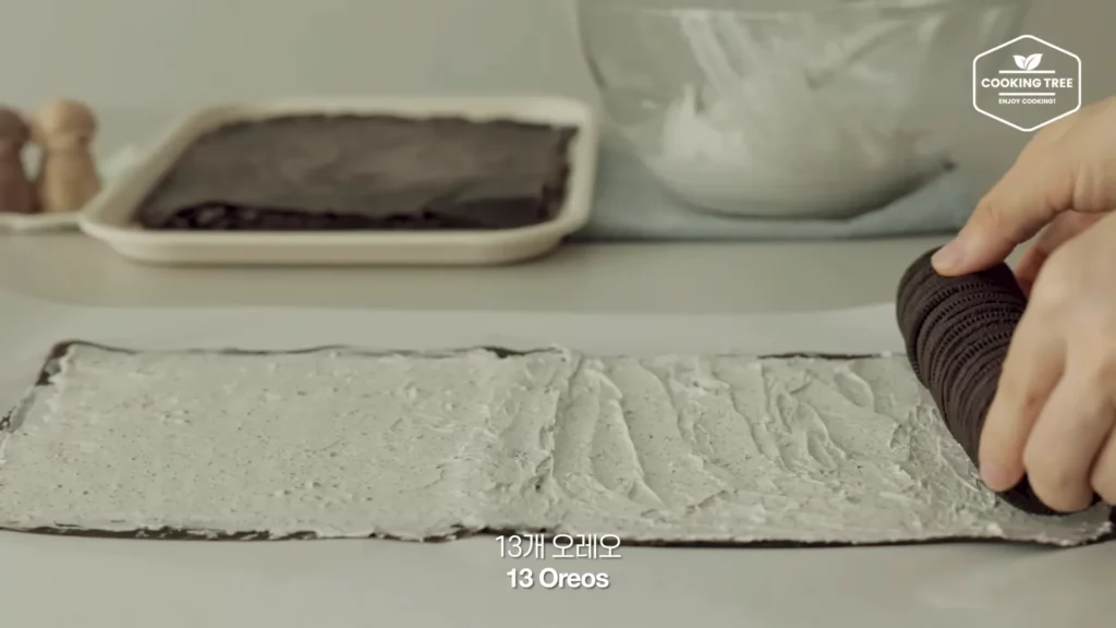 Oreo Crepe Roll Cake Recipe