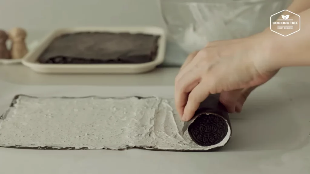 Oreo Crepe Roll Cake Recipe