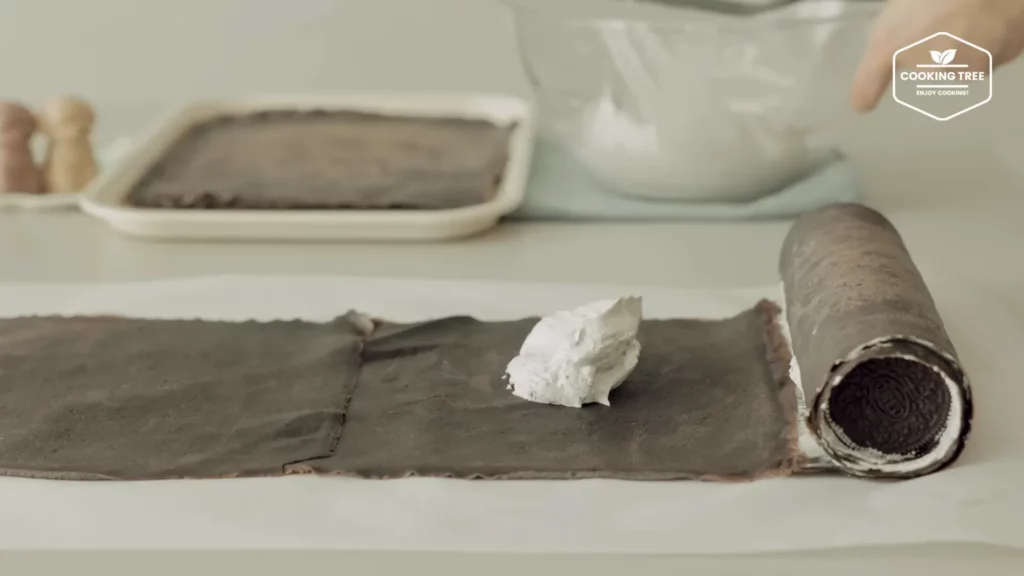 Oreo Crepe Roll Cake Recipe