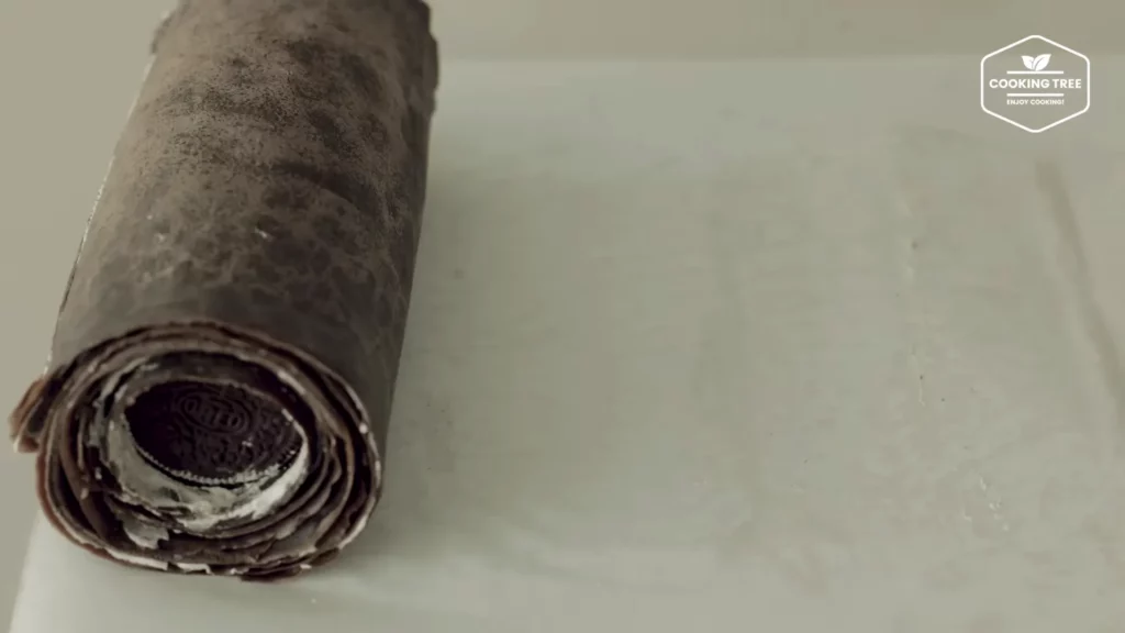 Oreo Crepe Roll Cake Recipe