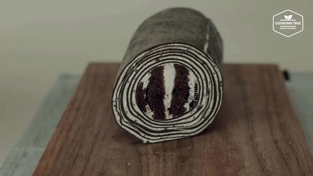 Oreo Crepe Roll Cake Recipe