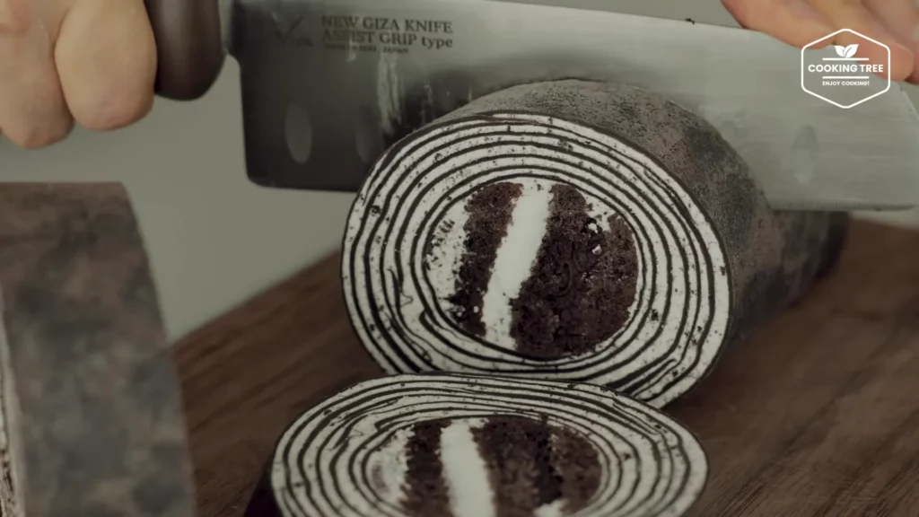 Oreo Crepe Roll Cake Recipe