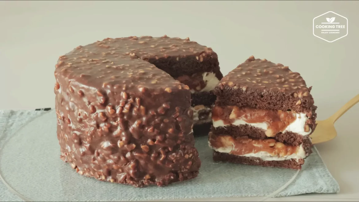 Peanut Caramel Chocolate Cake Recipe Peanut Caramel Chocolate Cake Recipe