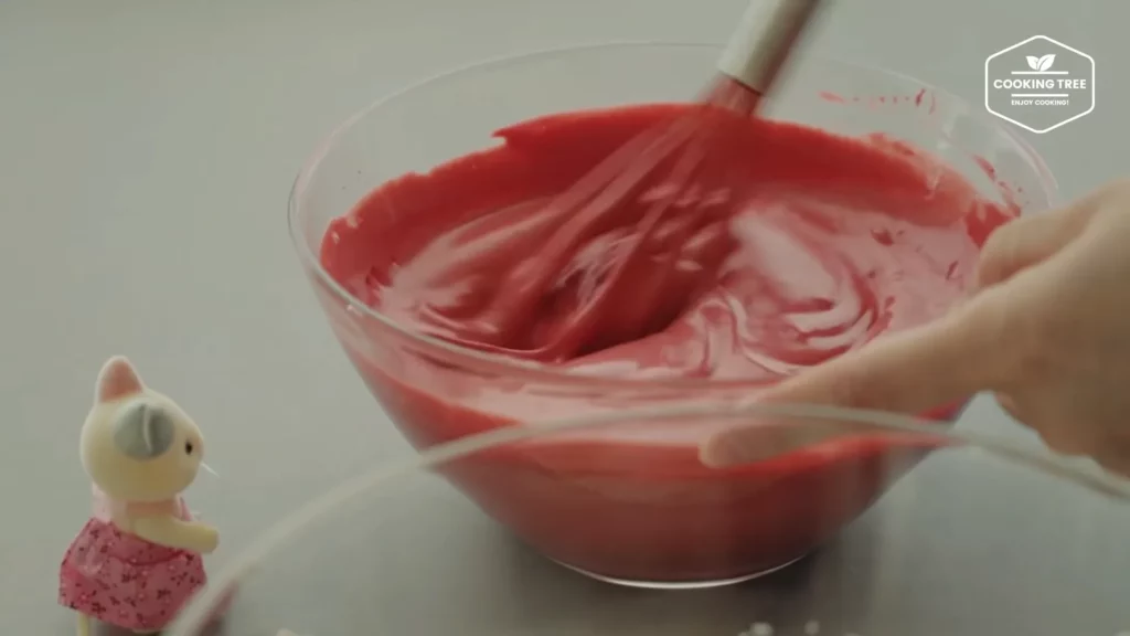 Red Velvet Strawberry Roll Cake Recipe Cooking tree
