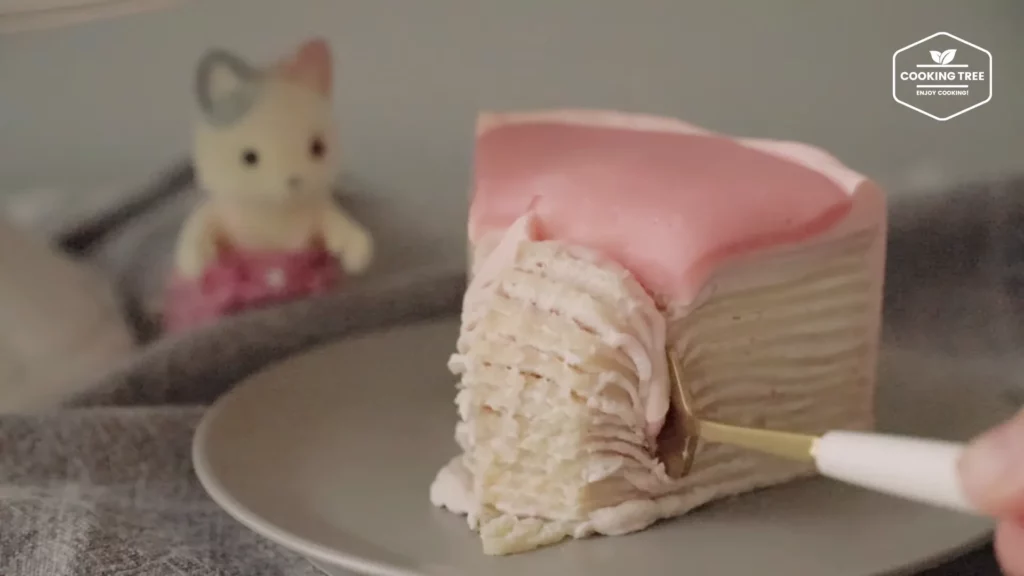 Strawberry Crepe Cake Recipe Cooking tree