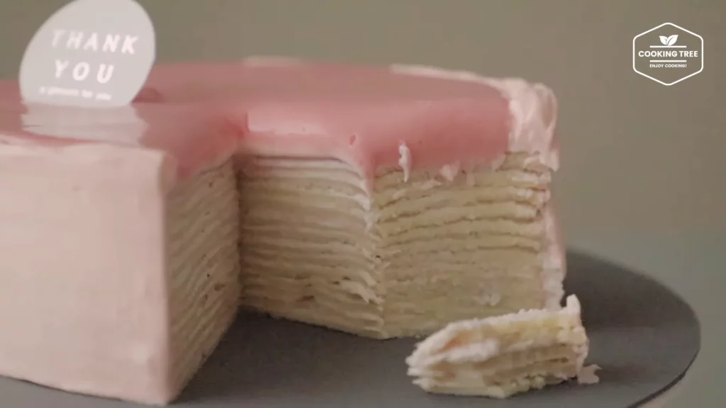 Strawberry Crepe Cake Recipe Cooking tree