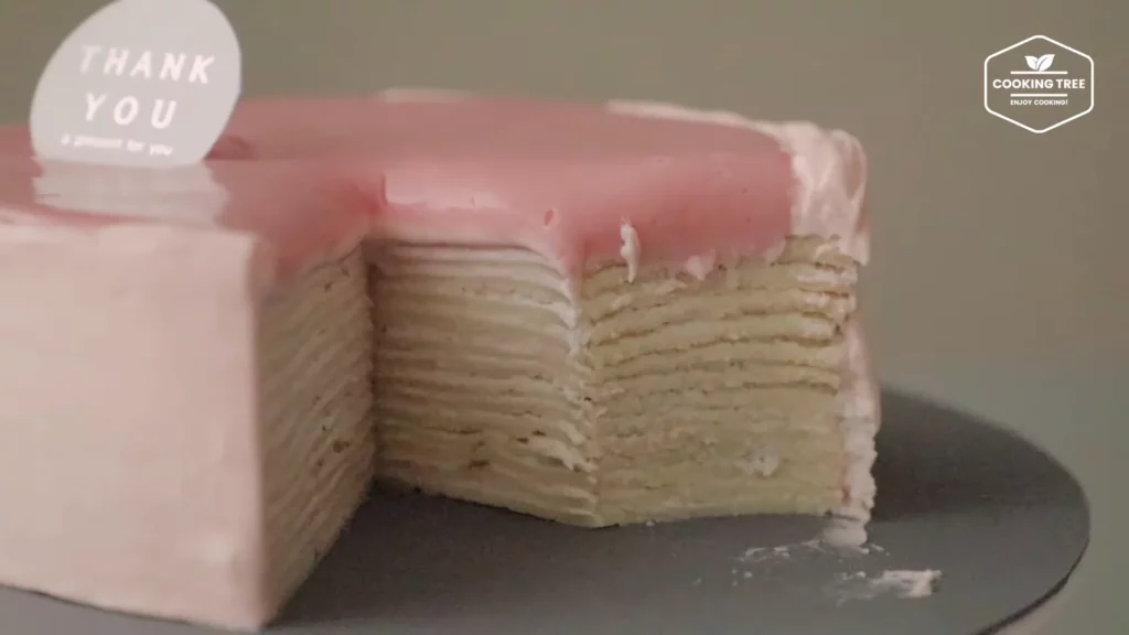 Strawberry Crepe Cake Recipe Cooking tree