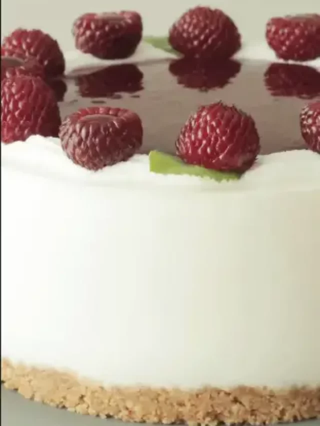 Raspberry Yogurt Cheesecake Recipe