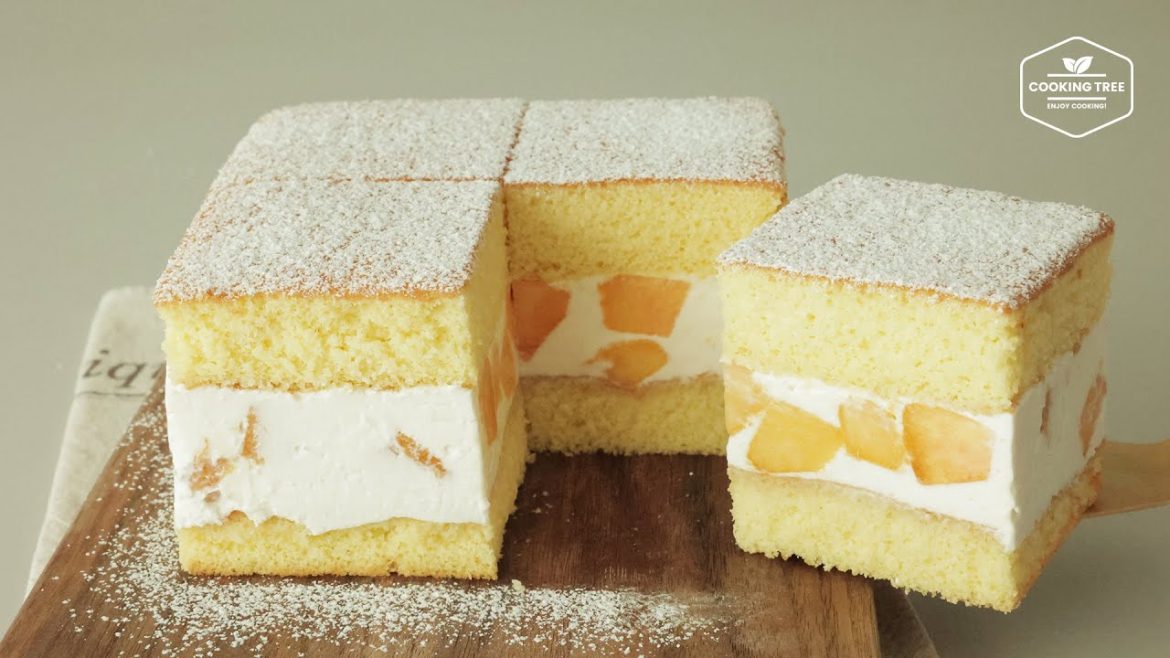 Simple and Delicious! Peach Cake Recipe Simple and Delicious! Peach Cake Recipe