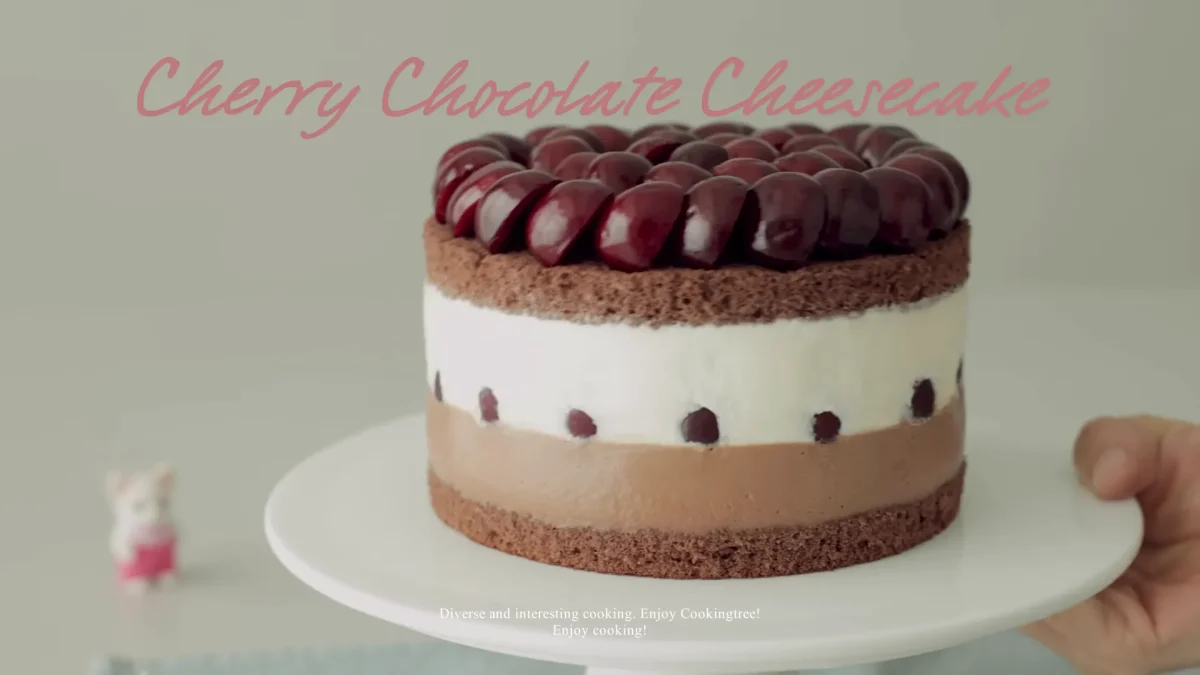 Cherry Chocolate Cheesecake Recipe