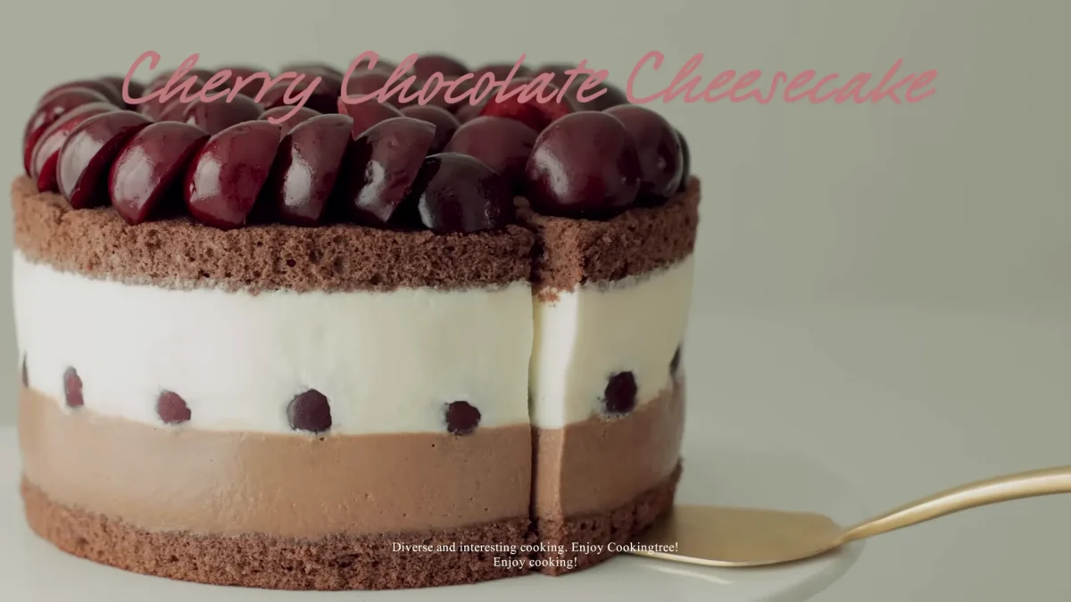 Cherry Chocolate Cheesecake Recipe