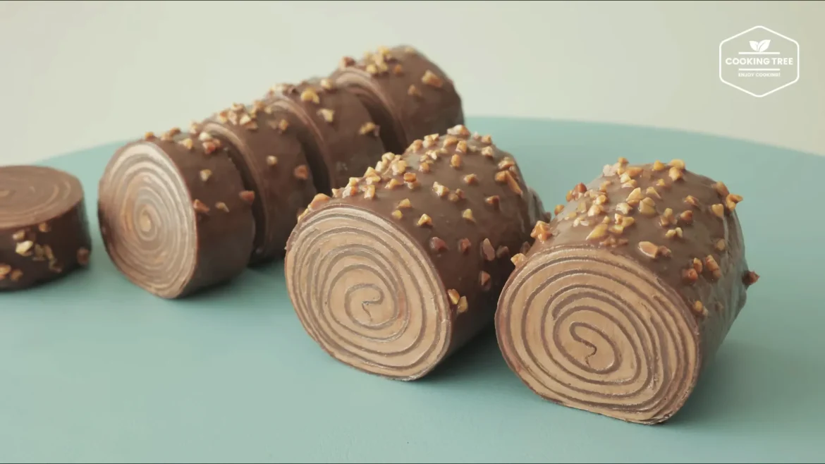 Chocolate Crepe Roll Cake Recipe Chocolate Crepe Roll Cake Recipe