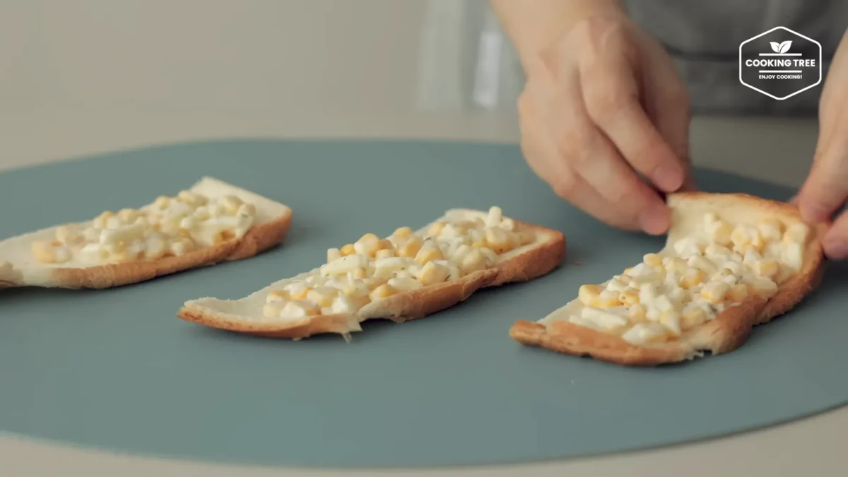 Corn Cheese Toast Recipe