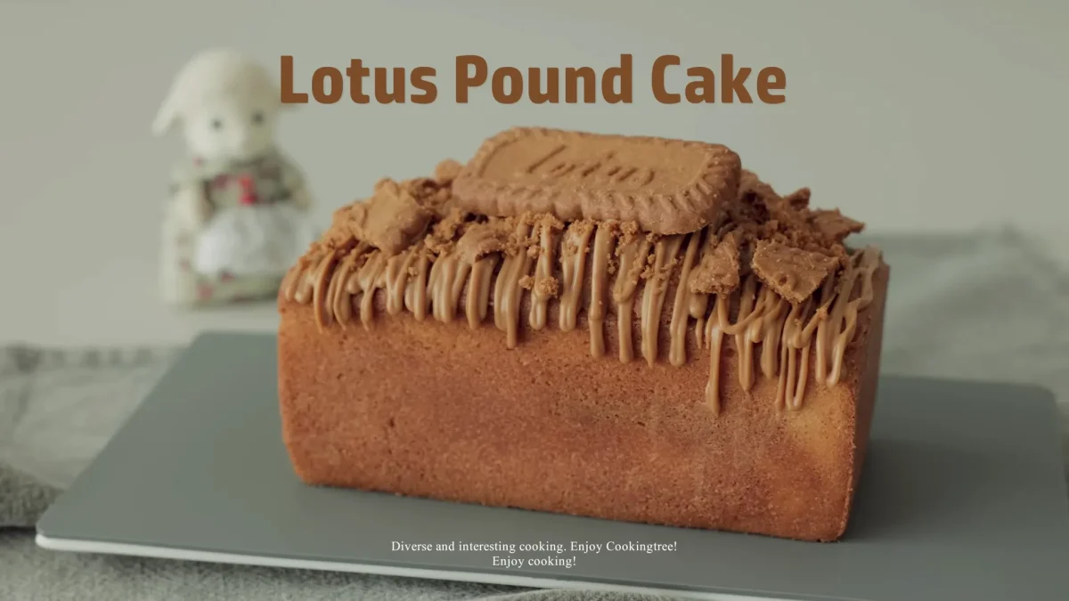 Lotus Pound Cake Recipe