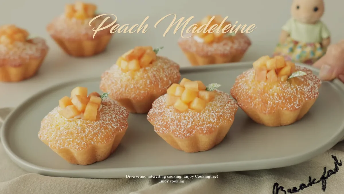 Peach Madeleine Recipe