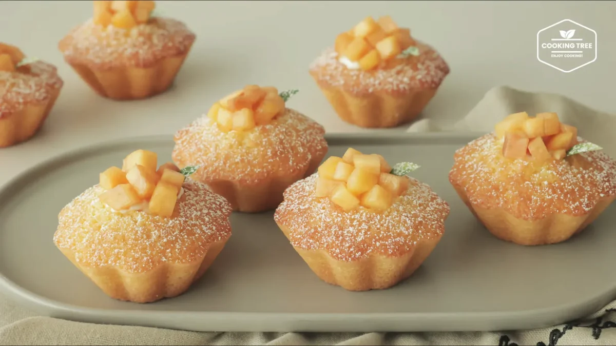 Peach Madeleine Recipe