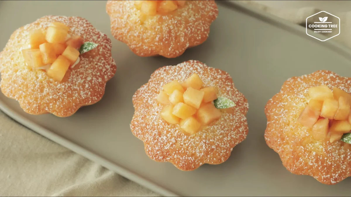 Peach Madeleine Recipe