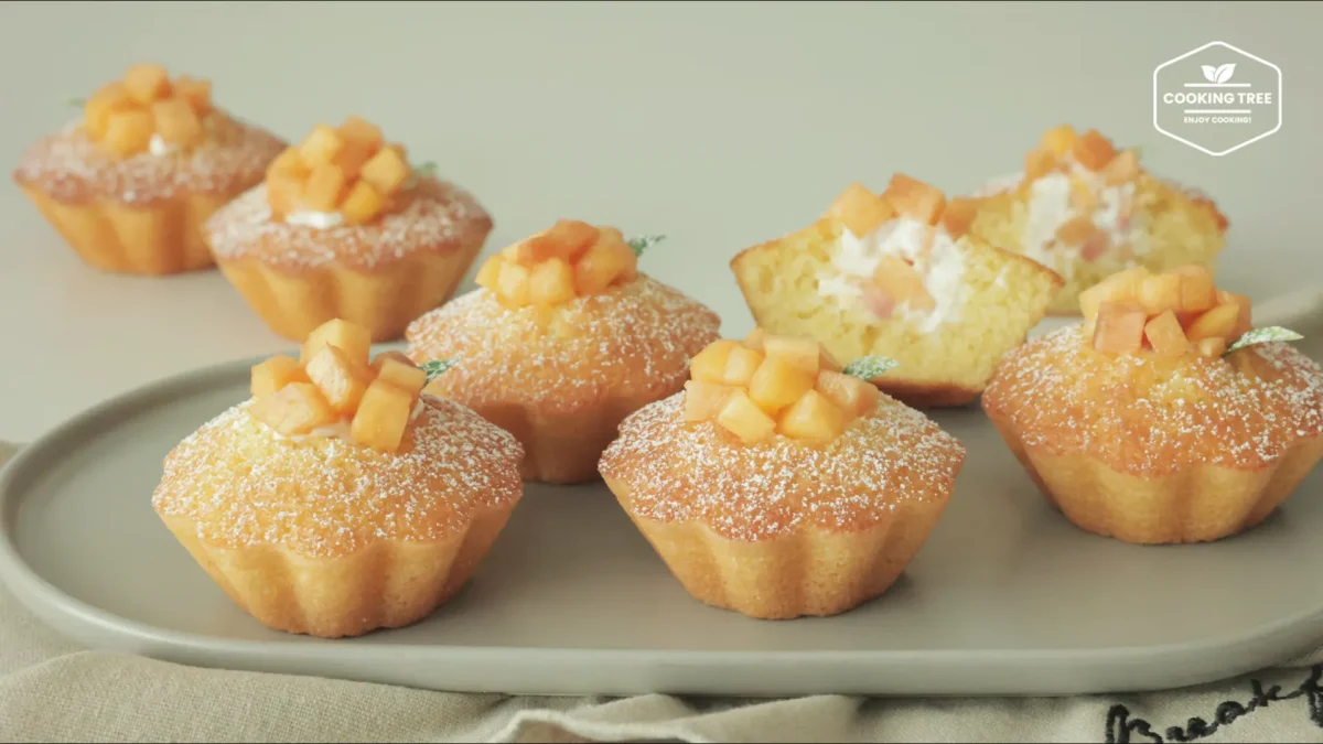 Peach Madeleine Recipe