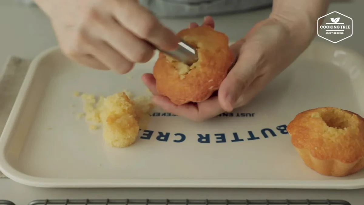 Peach Madeleine Recipe