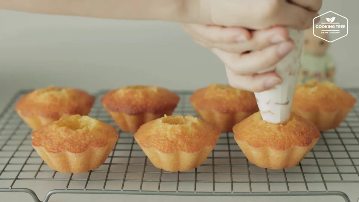 Peach Madeleine Recipe