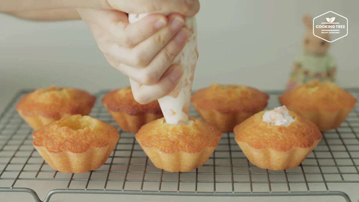 Peach Madeleine Recipe