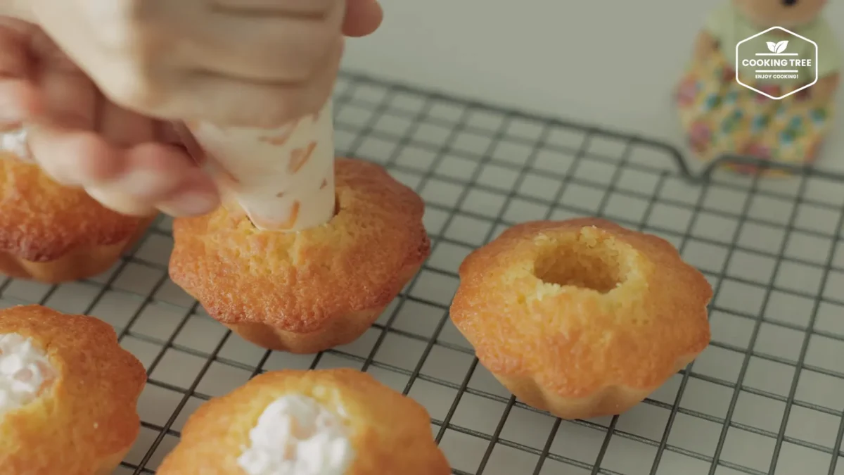 Peach Madeleine Recipe