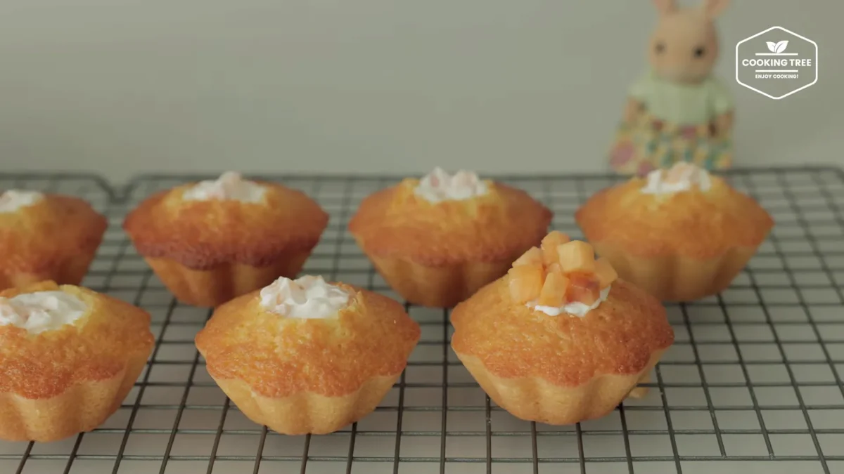 Peach Madeleine Recipe