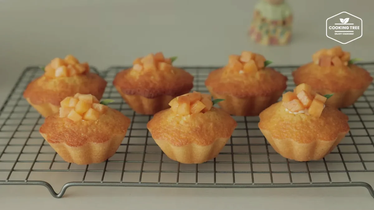 Peach Madeleine Recipe