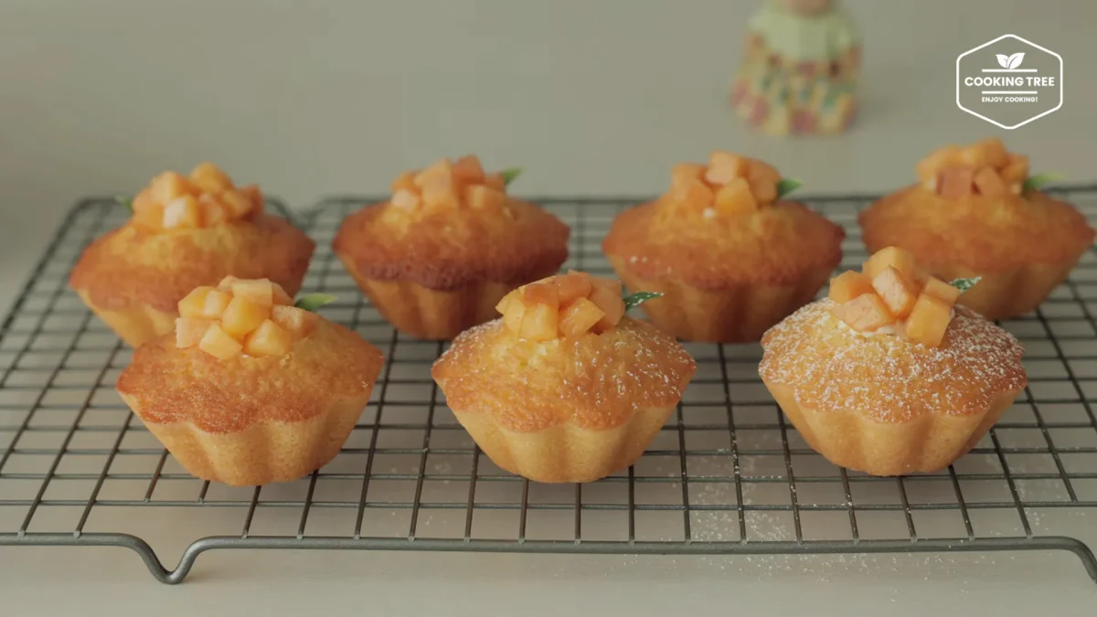 Peach Madeleine Recipe