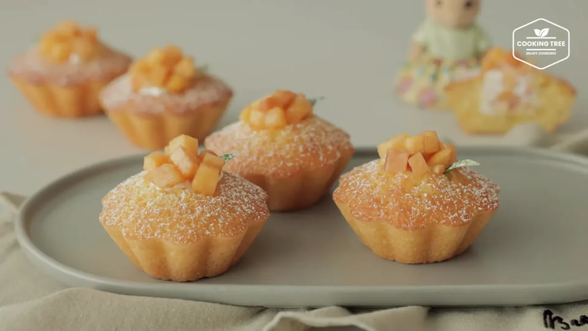 Peach Madeleine Recipe